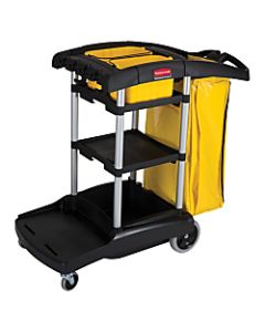 Rubbermaid High-Capacity Cleaning Cart