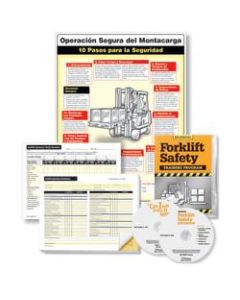 ComplyRight Forklift Training Compliance Bundle, English/Spanish, 18in x 24in