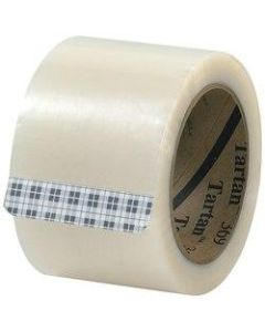 Tartan 369 Carton-Sealing Tape, 3in Core, 3in x 110 Yd., Clear, Pack Of 6