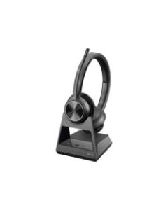 Poly Savi 7320 - Microsoft Teams - 7300 Office Series - headset system - on-ear - DECT 6.0 - wireless