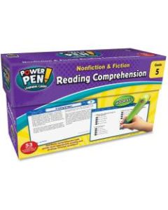 Teacher Created Resources Gr 5 Power Pen Learning Cards - Theme/Subject: Learning - Skill Learning: Reading, Comprehension - 53 Pieces - 1 / Set
