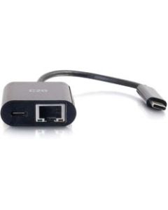 C2G USB C to Ethernet Adapter with Ethernet - USB 3.1 Type C - 1 Port(s) - 1 - Twisted Pair