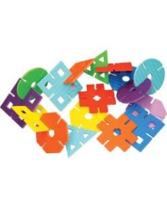 Creativity Street WonderFoam Giant Design Shapes - 40 (Shape) Shape - 4in Height x 7in Width - Assorted - Foam - 40 / Set