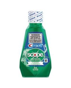 Crest And Scope Rinse, Classic Mint, 1.2 Oz, Pack Of 180 Bottles