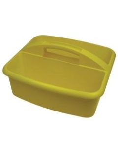 Romanoff Products Large Utility Caddy, 6 3/4inH x 11 1/4inW x 12 3/4inD, Yellow, Pack Of 3