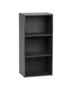 IRIS 35inH 3-Tier Storage Shelf, Gray