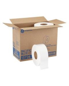 Pacific Blue Select by GP PRO Jumbo Jr. 2-Ply Toilet Paper, Pack Of 8 Rolls