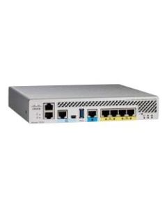 Cisco 3504 IEEE 802.11ac Wireless LAN Controller - 5 GHz, 2.40 GHz - 5 x Network (RJ-45)