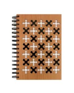 Inkology Laser Cut Journals, 5-7/8in x 8-1/4in, College Ruled, 192 Pages (96 Sheets), Multicolor, Pack Of 6 Journals