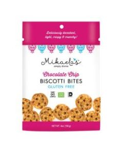 Mikaelas Simply Divine Biscotti Cookies, Chocolate Chip, Box Of 96 Cookies