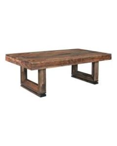 Coast to Coast Brownstone Coffee Table, Brown