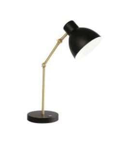 OttLite Adapt LED Desk Lamp, 22inH, Black