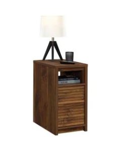 Sauder Harvey Park Side Table, 25inH x 13inW x 21inD, Grand Walnut