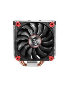 MSI Core Frozr S - Processor cooler - (for: LGA775, LGA1156, AM2, AM2+, LGA1366, AM3, LGA1155, AM3+, LGA2011, FM1, FM2, LGA1150, LGA2011-3, LGA1151, AM4, LGA2066) - aluminum with nickel plated copper base - 120 mm
