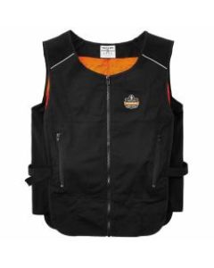 Ergodyne Chill-Its Phase Change Cooling Vest, Large/X-Large, Black, 6255