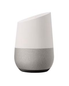 Google Home Smart Speaker, White/Slate