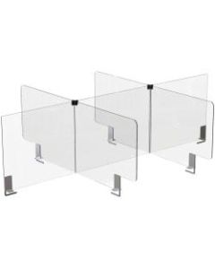 Rosseto Serving Solutions Avant Guarde Acrylic Divider Kit, 20in x 36in, Clear