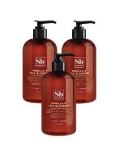 Soapbox Hand Soap, Vanilla And Lily Blossom, 12 Oz, Box Of 3 Bottles