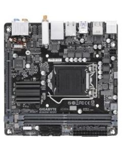 Gigabyte Ultra Durable B360N WIFI Desktop Motherboard - Intel Chipset - Socket H4 LGA-1151 - Mini ITX - Core i7 Processor Supported - 32 GB DDR4 SDRAM Maximum RAM - UDIMM, DIMM - 2 x Memory Slots - 4 x SATA Interfaces)