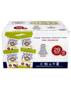 Skinny Pop Popcorn 100-Calorie Bags, Box Of 28 Bags