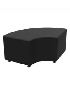 Marco Sonik Soft Seating Curved Bench, Ebony