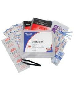 Office Depot Brand 40-Piece Travel First Aid Kit