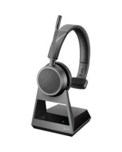 Plantronics Voyager 4200 Headset - Mono - Wireless - Bluetooth - 300 ft - 32 Ohm - 20 Hz - 20 kHz - Over-the-head - Monaural - Supra-aural - Noise Cancelling, MEMS Technology, Uni-directional Microphone
