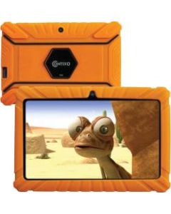 Contixo V8-2 Kids Tablet PC - Orange - Silicone - 16 GB - 1 GB - Quad-core (4 Core) - Android - 1024 x 600 - Wireless LAN