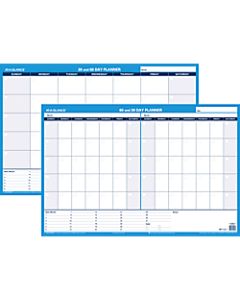 AT-A-GLANCE 30% Recycled Undated Erasable/Reversible Wall Planner, 30/60 Day, 36in x 24in (PM2332804)