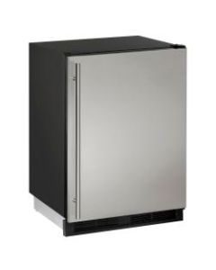 U-line 4.2 Cu Ft Mini Refrigerator/Freezer, Stainless Steel