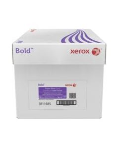 Xerox Bold Digital Super Gloss Cover, Tabloid Extra Size (18in x 12in), 92 (U.S.) Brightness, 10 Pt (219 gsm), FSC Certified, Ream Of 250 Sheets, Case Of 4 Reams