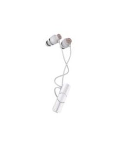 ifrogz Impulse - Earphones with mic - in-ear - Bluetooth - wireless - white & rose gold