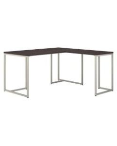kathy ireland Office by Bush Business Furniture Method 60inW L-Shaped Desk With 30inW Return, Storm Gray, Standard Delivery