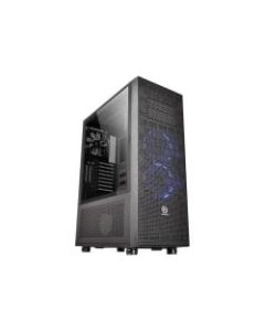 Thermaltake Core X71 - TG Edition - tower - ATX - windowed side panel - no power supply (PS/2) - black - USB/Audio