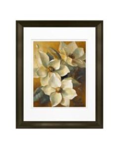 Timeless Frames Floral Marren Wall Artwork, 14in x 11in, Magnolias Aglow II