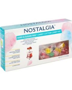 Nostalgia Electrics Hard & Sugar-Free Candy Cotton Candy Party Kit