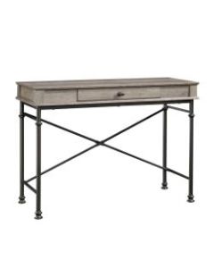 Sauder Canal Street Console Desk, Northern Oak