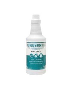 Fresh Products Bio Conqueror 105 Liquid Concentrate, 1 Qt, Tutti Frutti Fragrance, Pack Of 12 Bottles