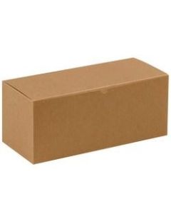 Office Depot Brand Gift Boxes, 14inL x 6inW x 6inH, 100% Recycled, Kraft, Case Of 50