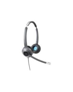 Cisco 522 Wired Dual - Headset - on-ear - wired - 3.5 mm jack