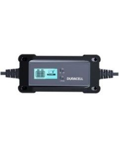 Duracell 4 amp Battery Charger + Maintainer - 120 V AC, 230 V AC Input - 6 V DC, 12 V DC Output