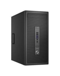 HP ProDesk 600 G2 Refurbished Desktop PC, Intel Core i7, 16GB Memory, 240GB Solid State Drive, Windows 10, RF610436