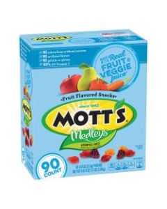 Motts Medleys Fruit Snacks, Box Of 48