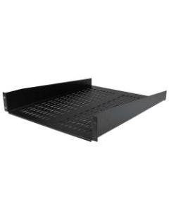StarTech.com 2U 22in Vented Rack Mount Shelf - Fixed 22 inch Deep antilever Rackmount Tray for Server Rack Cabinet Shelf - 50lbs / 23kg