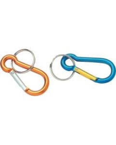 Baumgartens 2in Carabiner Key Ring - Aluminum - 1 Each - Assorted