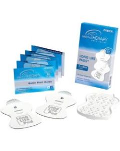 Omron ElectroTHERAPY TENS Long Life Pads - Large - PMLLPAD-L - 4in Width x 0.1in Height x 3.5in Length - 2 - White