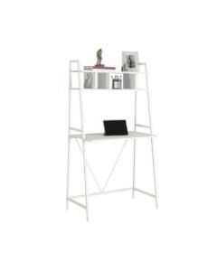 Monarch Specialties Minimalist Metal Computer Desk, White