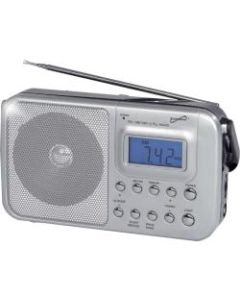 Supersonic 4 Band AM/FM/SW1-2 PLL Radio - LCD Display - Headphone - 2 x AAA - Portable