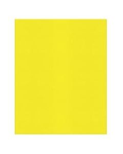 Office Depot Brand 2-Pocket Paper Folders, Yellow, Pack Of 25