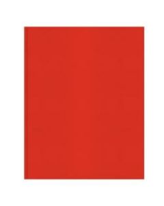 Office Depot Brand 2-Pocket Paper Folders With Prongs, Red, Pack Of 25